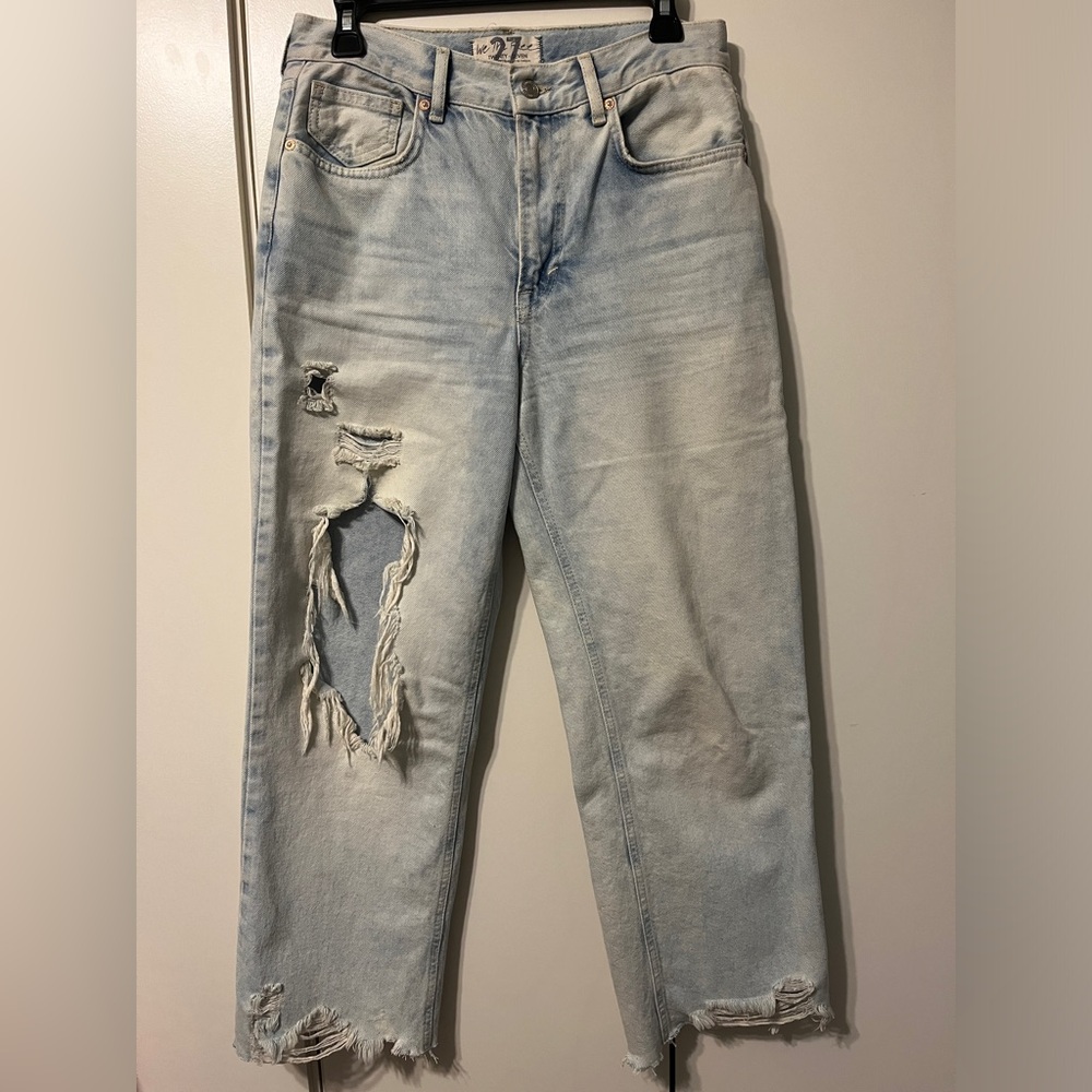 We The Free cropped denim size 27